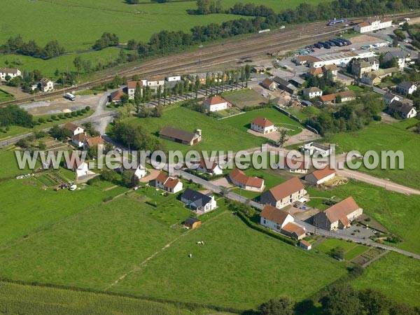 Photo aérienne de tang-sur-Arroux