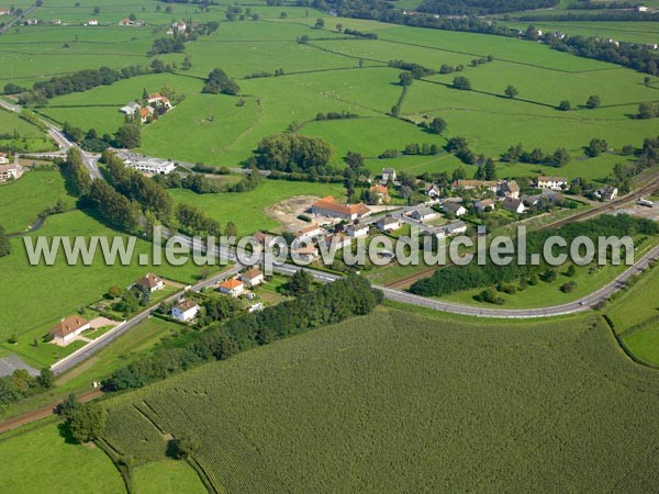 Photo aérienne de tang-sur-Arroux