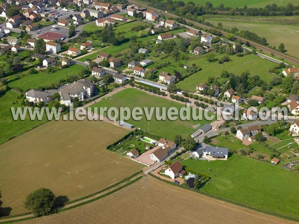 Photo aérienne de tang-sur-Arroux