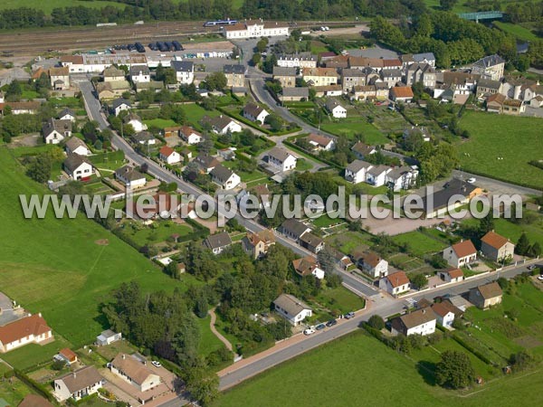 Photo aérienne de tang-sur-Arroux