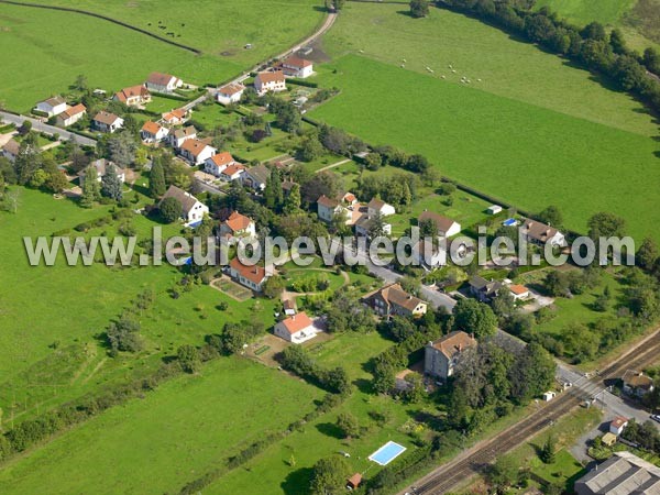 Photo aérienne de tang-sur-Arroux