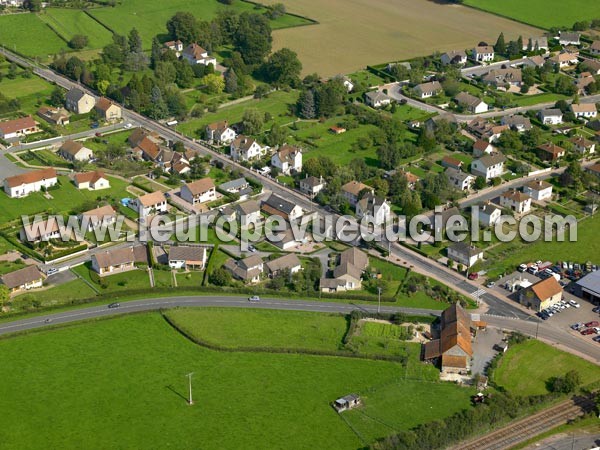 Photo aérienne de Mesvres