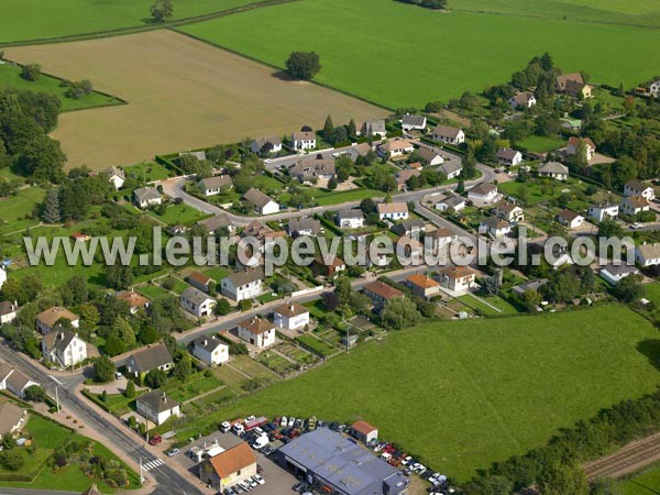 Photo aérienne de Mesvres