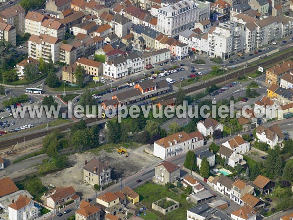 Photo aérienne de Montceau-les-Mines