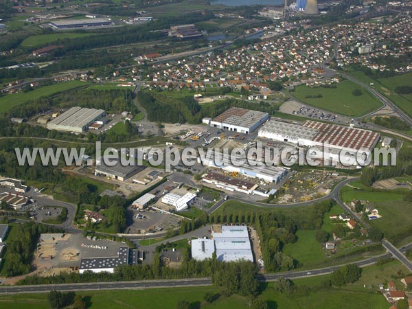 Photo aérienne de Montceau-les-Mines