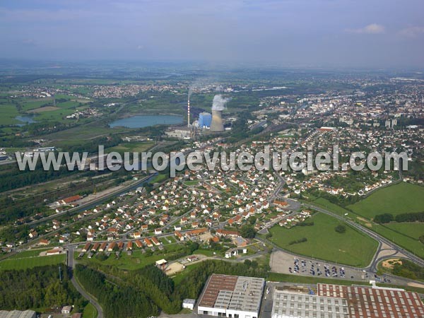 Photo aérienne de Montceau-les-Mines