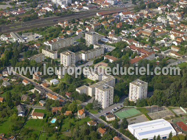 Photo aérienne de Montceau-les-Mines