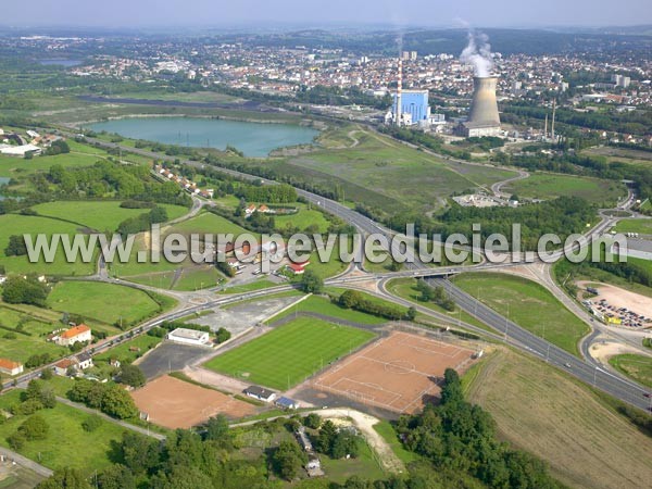 Photo aérienne de Montceau-les-Mines