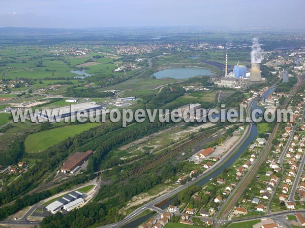 Photo aérienne de Montceau-les-Mines