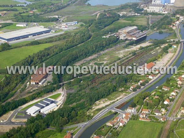 Photo aérienne de Montceau-les-Mines