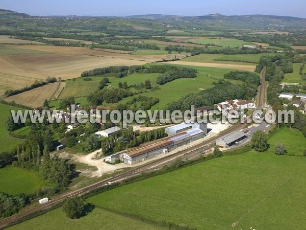 Photo aérienne de Saint-Lger-sur-Dheune