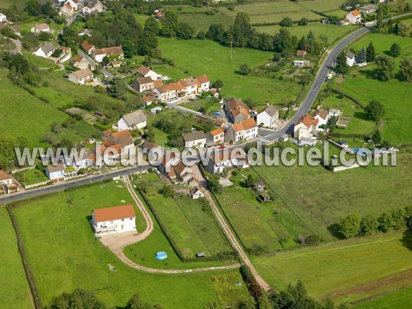 Photo aérienne de Saint-Sernin-du-Bois