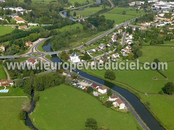 Photo aérienne de Saint-Vallier