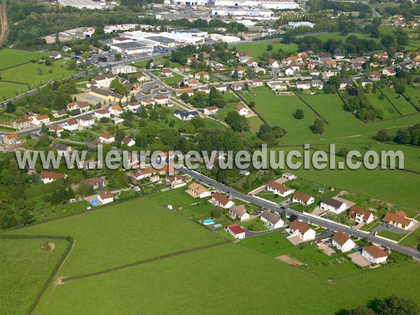 Photo aérienne de Saint-Vallier