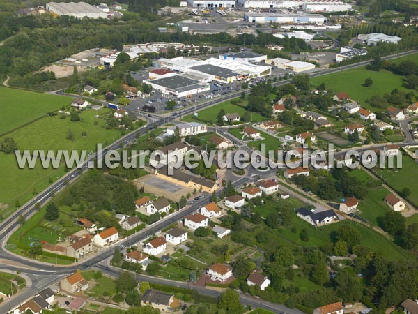 Photo aérienne de Saint-Vallier