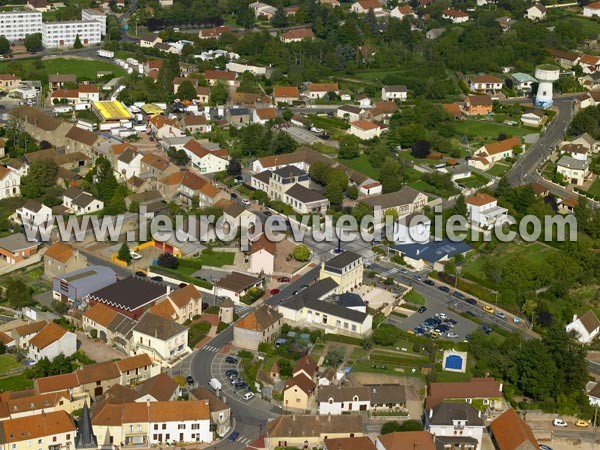 Photo aérienne de Saint-Vallier