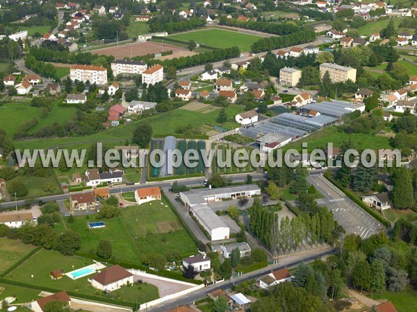 Photo aérienne de Saint-Vallier