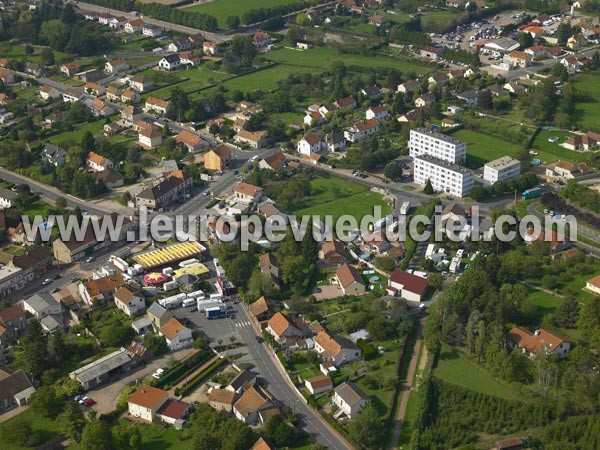 Photo aérienne de Saint-Vallier