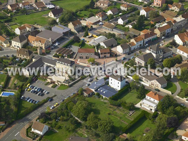 Photo aérienne de Saint-Vallier