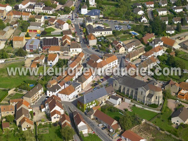 Photo aérienne de Saint-Vallier