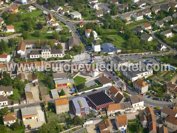 Photo aérienne de Saint-Vallier