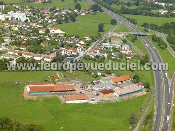 Photo aérienne de Saint-Vallier