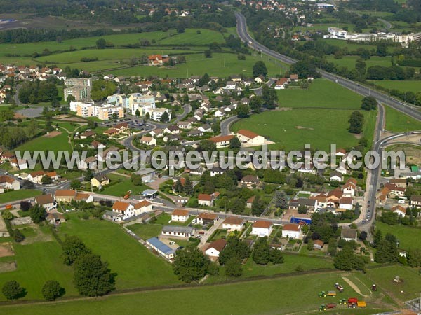 Photo aérienne de Saint-Vallier