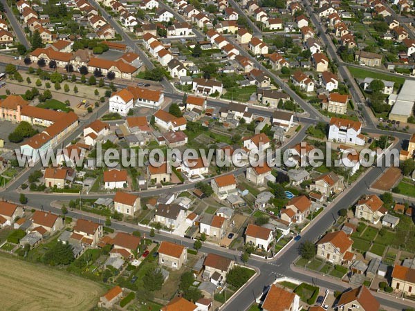 Photo aérienne de Saint-Vallier