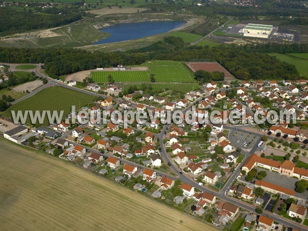 Photo aérienne de Saint-Vallier