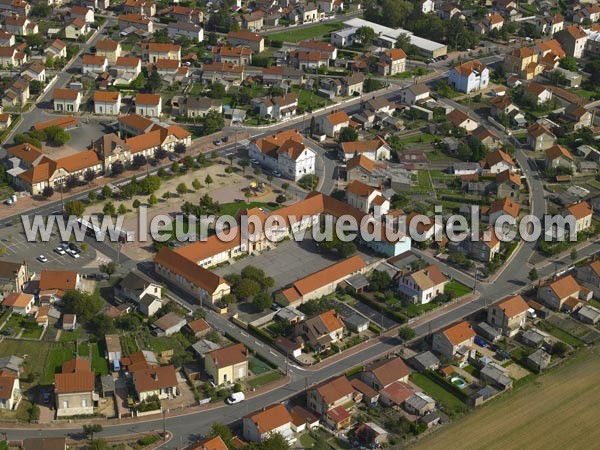 Photo aérienne de Saint-Vallier