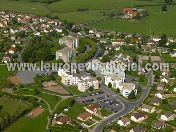 Photo aérienne de Saint-Vallier