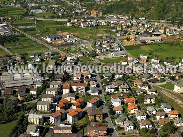 Photo aérienne de Tirano