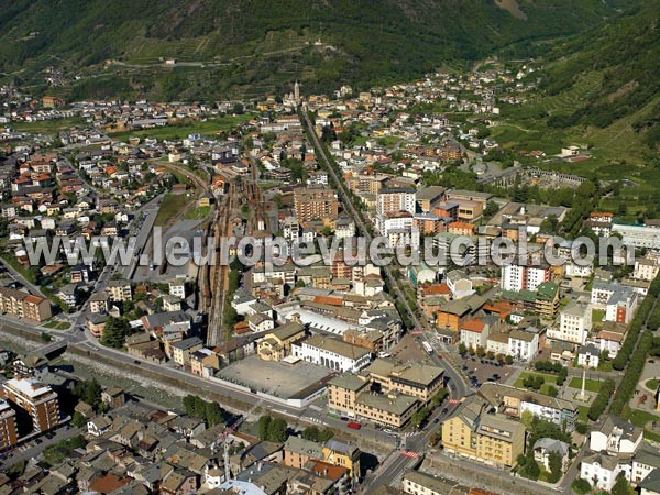 Photo aérienne de Tirano