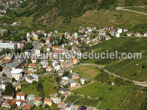 Photo aérienne de Tirano