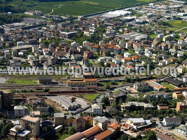 Photo aérienne de Tirano