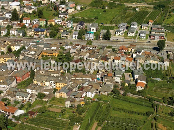 Photo aérienne de Tirano