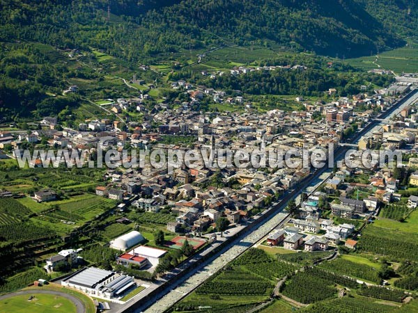 Photo aérienne de Tirano