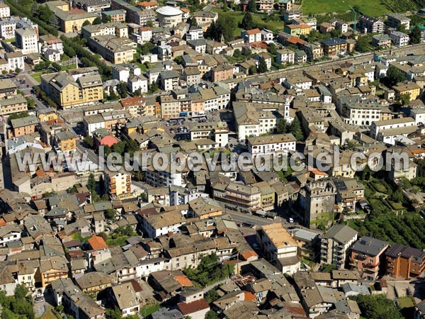 Photo aérienne de Tirano