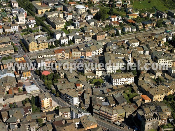 Photo aérienne de Tirano