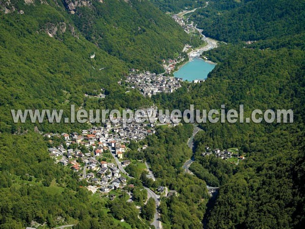 Photo aérienne de Villa di Chiavenna