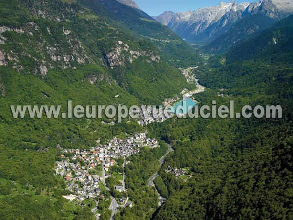 Photo aérienne de Villa di Chiavenna