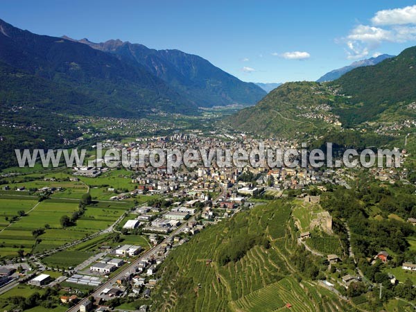 Photo aérienne de Sondrio