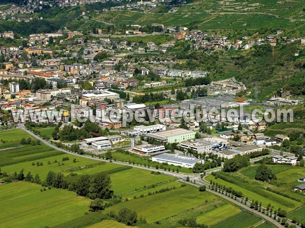 Photo aérienne de Sondrio