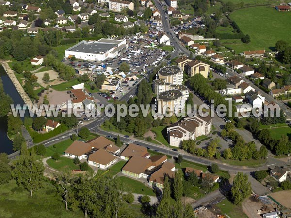 Photo aérienne de Montchanin