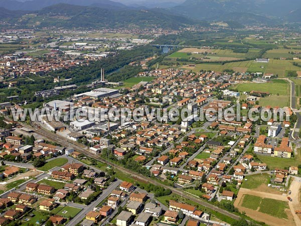 Photo aérienne de Palazzolo sull'Oglio