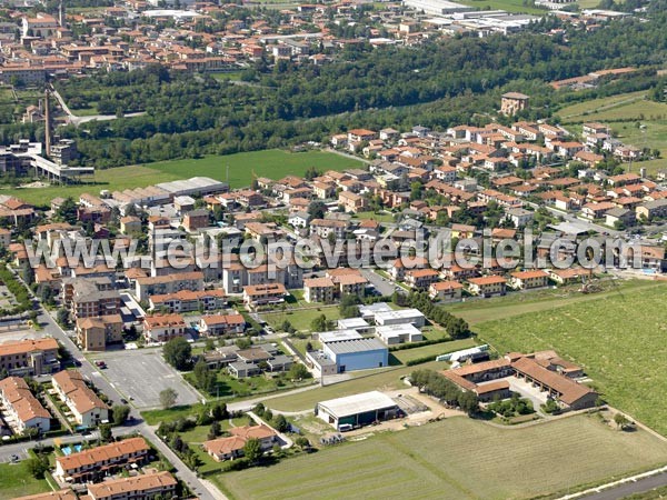 Photo aérienne de Palazzolo sull'Oglio