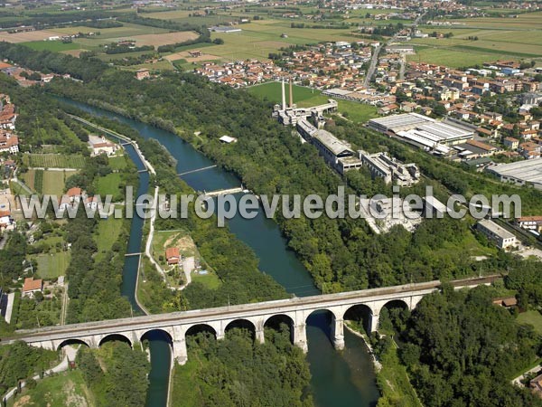 Photo aérienne de Palazzolo sull'Oglio