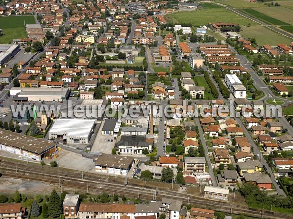 Photo aérienne de Palazzolo sull'Oglio