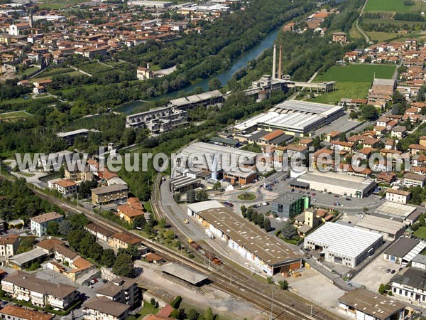 Photo aérienne de Palazzolo sull'Oglio