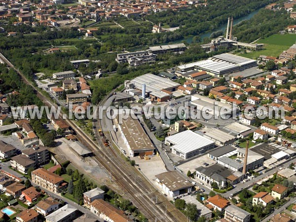 Photo aérienne de Palazzolo sull'Oglio